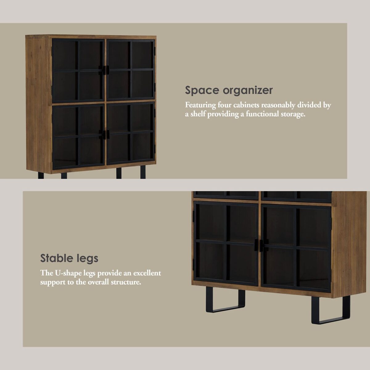 BRINHILL TALL SIDEBOARD - Image 5