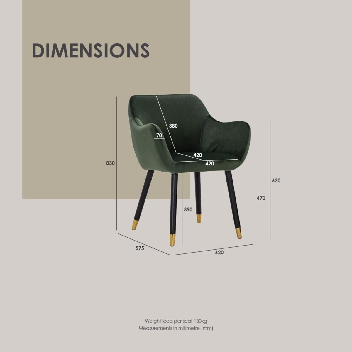 AILIN Dining Chair - Image 4