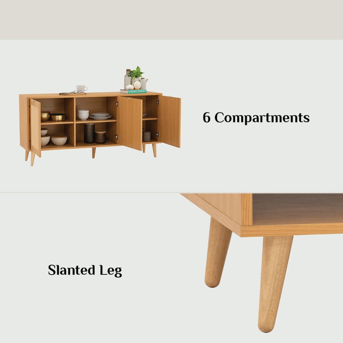 DUDLEY 1.5M SIDEBOARD - Image 6