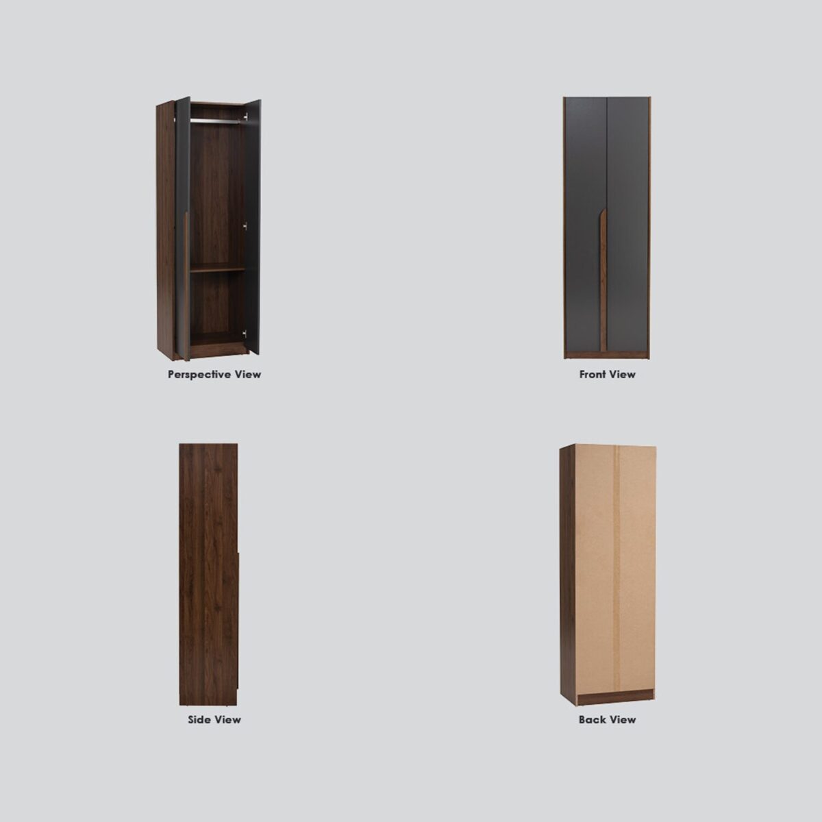 MANDO 2 DOOR WARDROBE - Image 6