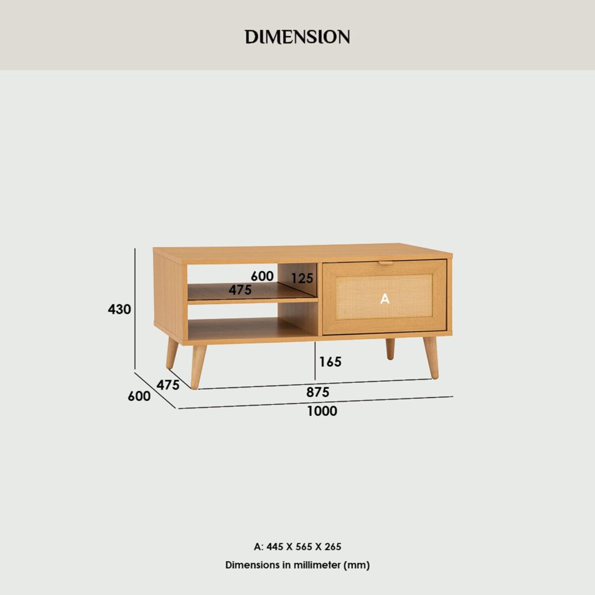 DUDLEY COFFEE TABLE - Image 7