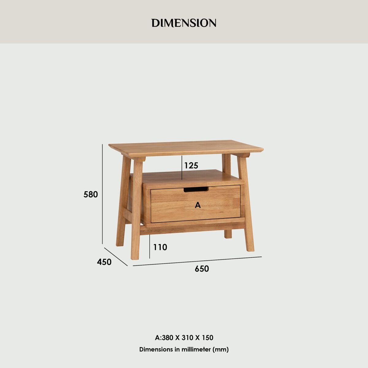 KEVA Bedside Table - Image 8