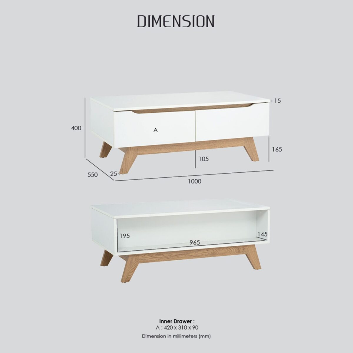 MANDO COFFEE TABLE - Image 8