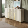 1.5M Goddess Solid Marble Stone Sideboard - Image 2