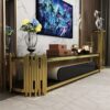 2M Throne Tempered Glass TV Stand - Image 4