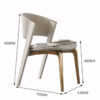 Nebula Leather Dining Chair - Image 7