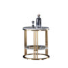 Modern Marble Top Side Table - Image 4