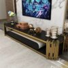 2M Throne Tempered Glass TV Stand - Image 5