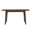 Walnut 1200+300 Extendable Dining Table Arthur - Image 2