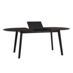 1.95M WERNER Extendable Dining Table - Black