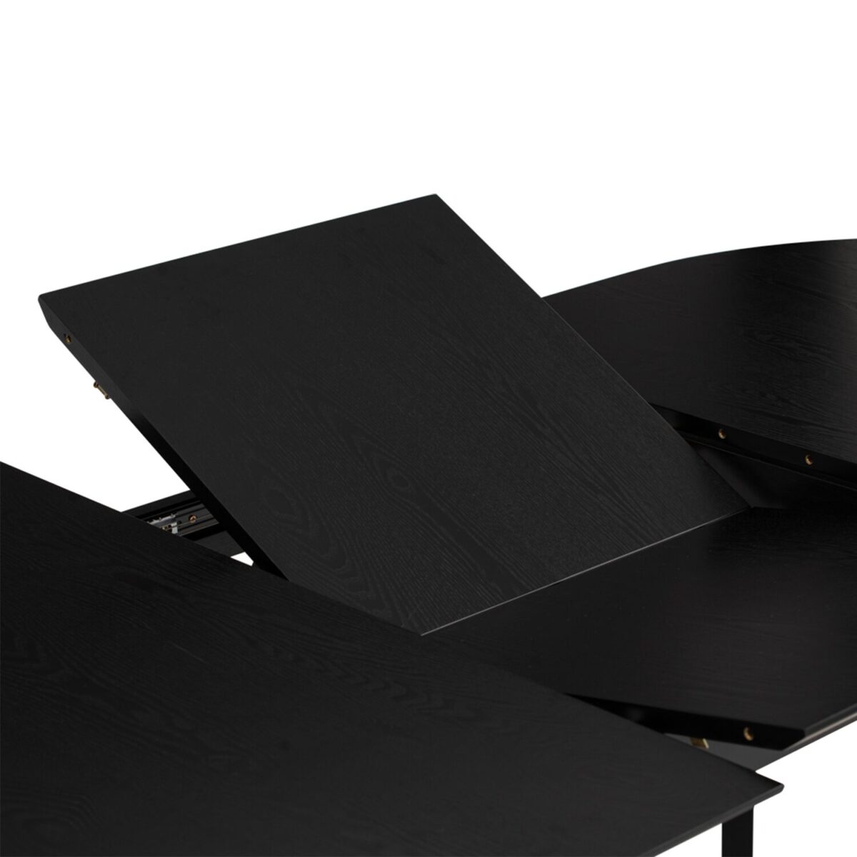 1.95M WERNER Extendable Dining Table - Black - Image 3