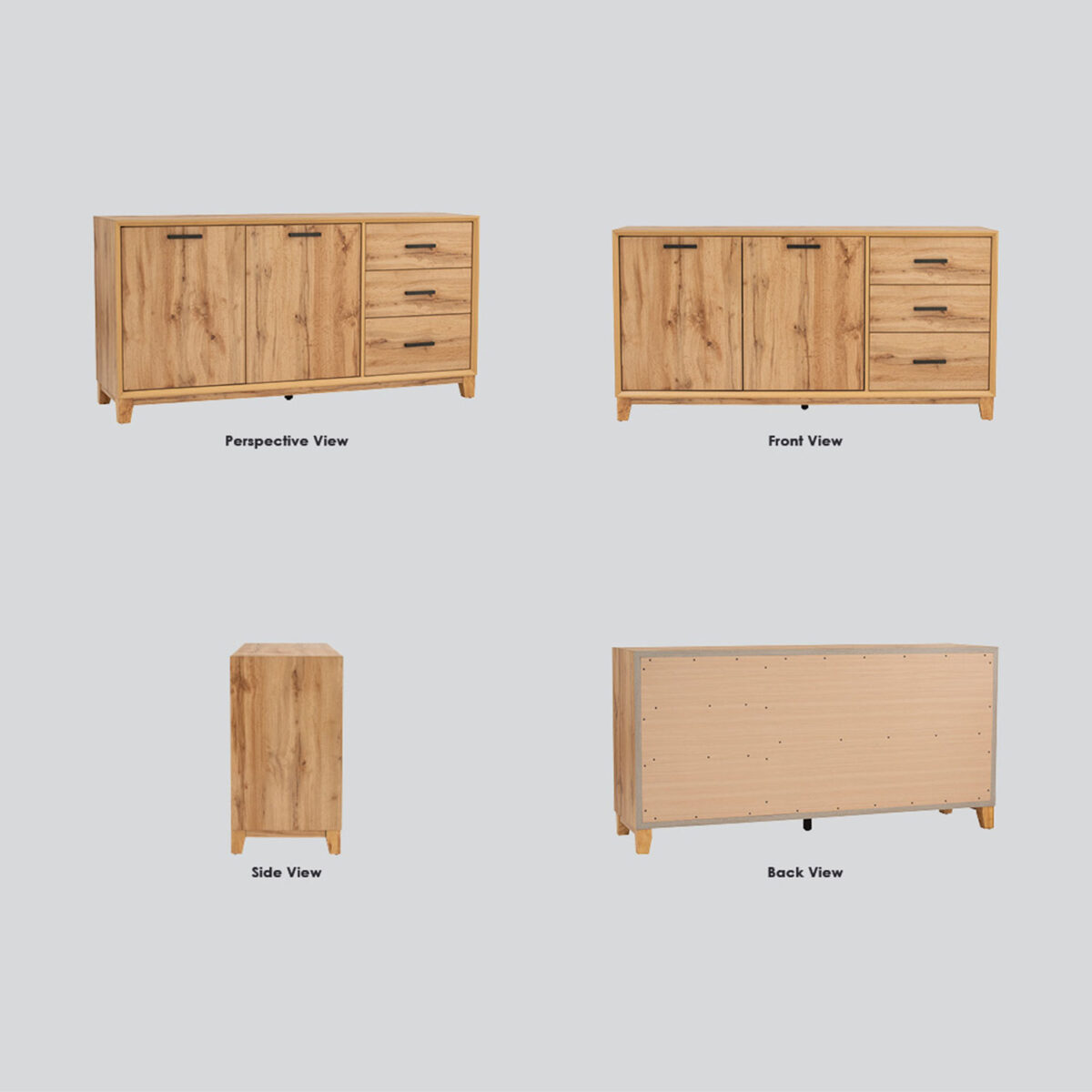 Sideboard 1.6M Oregon - Image 4