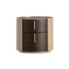 Round Timber Nightstand - Image 5