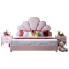 Rosé Haven Microfiber Leather Queen Bed - Image 3