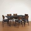 6 Seater Extendable Dining Table Set