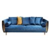 Two Seater Velvet Seater Sofa