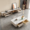 Sintered Marble Coffee Table Upper View