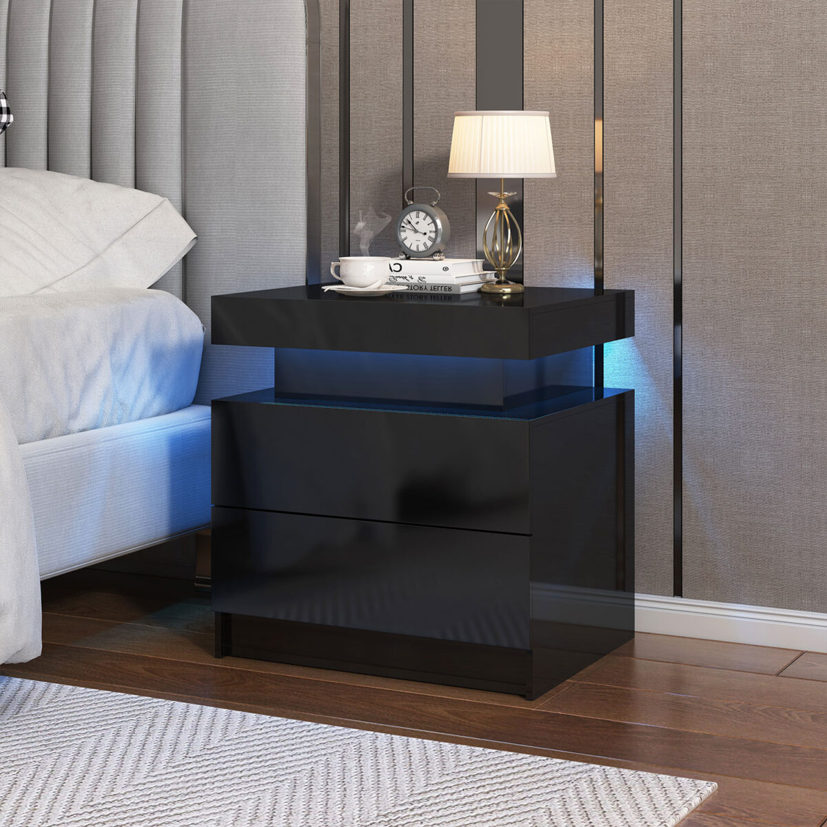 Chroma Smart Side Table with Bluetooth Speaker - Image 1
