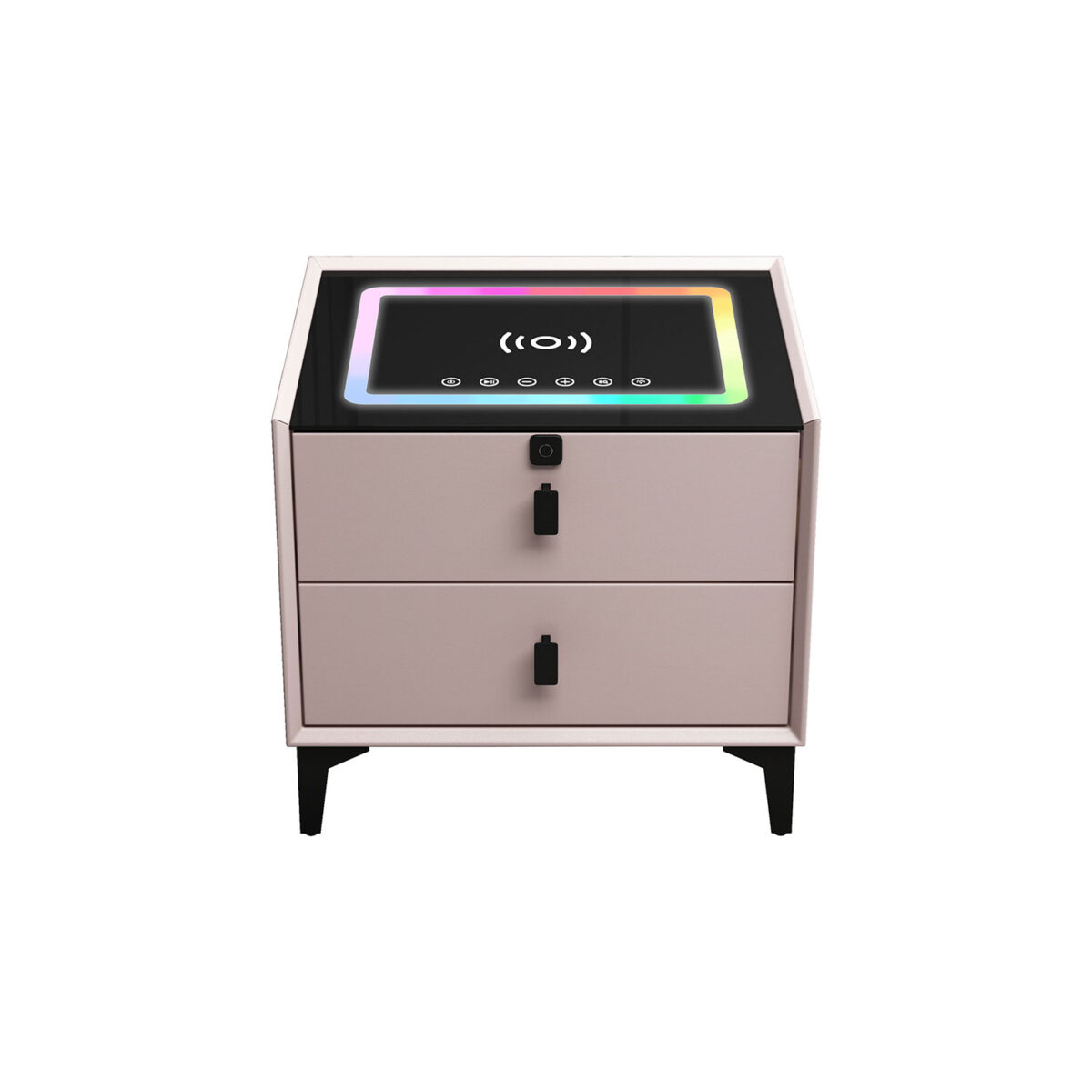 Rose Smart Side Table with Bluetooth Speaker - Image 5