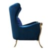 Throne Queen Velvet Armchair – Hand Sculpted Sheep - Image 6