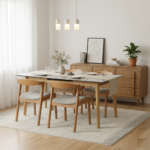 FOLTO Extendable Dining Table - Natural