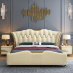 Majestic King Size 3 Piece Bedroom Suite Set - Vanilla
