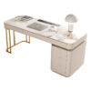 1.8M Madison Marble Office Desk - Image 3
