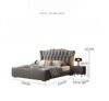 Majestic King Size 3 Piece Bedroom Suite Set - Grey - Image 5