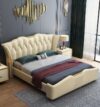 Majestic King Size 3 Piece Bedroom Suite Set - Vanilla - Image 3