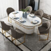 Chrysler Velvet Dining Chair - Image 4