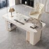 1.8M Beverly Marble Office Desk - Image 2