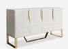 1.5M Throne Sideboard Cabinet - White - Image 4