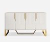 1.5M Throne Sideboard Cabinet - White - Image 3
