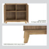 1.95M HIRADO Bookcase Cabinet - Image 6