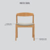 NAZO Dining Chair - Natural - Image 5