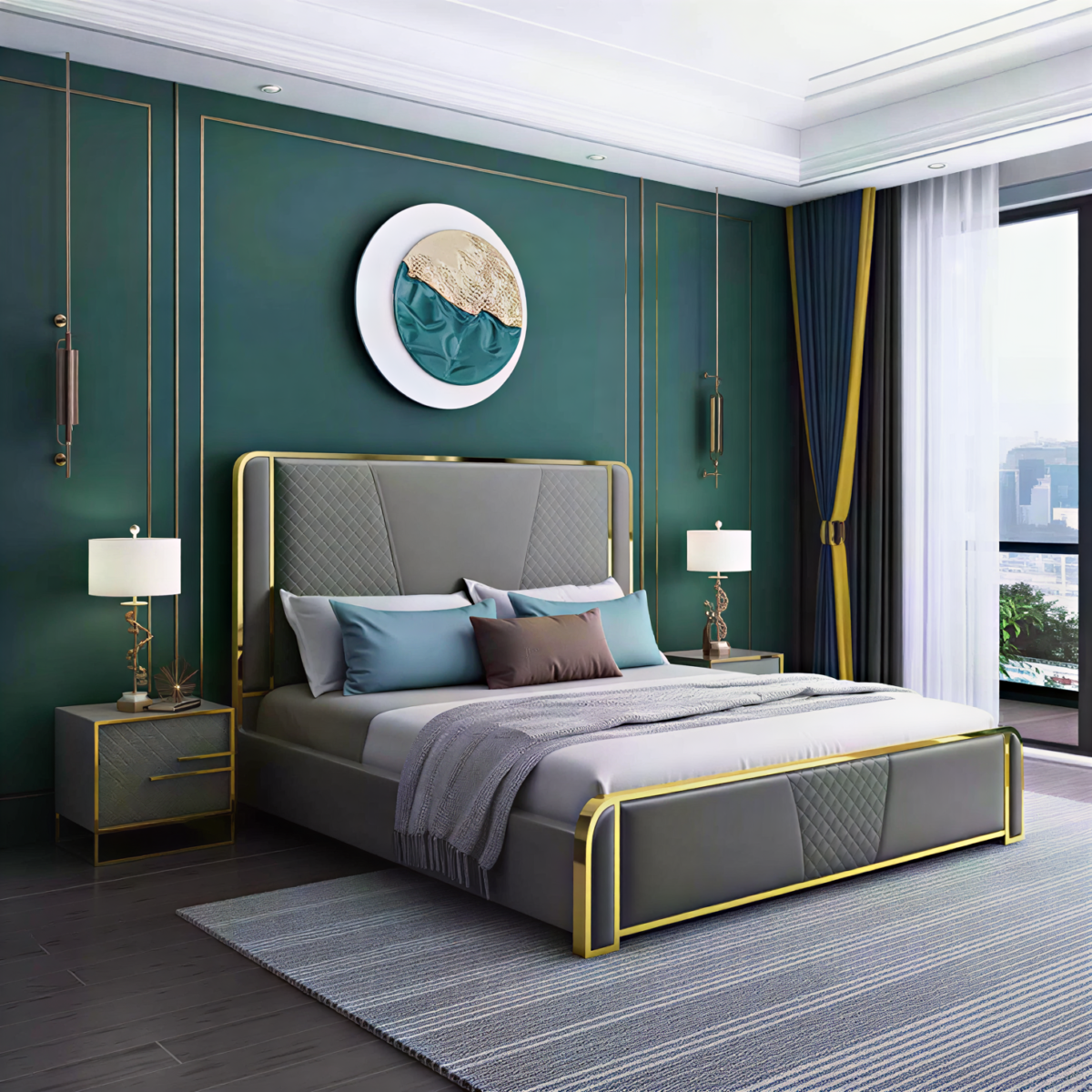 Bentley King Size 3 Piece Bedroom Suite Set - Image 2