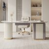 1.8M Bourke Marble Office Desk - Image 4