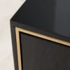Circula High Gloss Nightstand - Black - Image 5