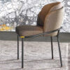 BORDER Leather Dining Chair - Image 4