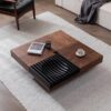 1M Burlington Solid Wood Coffee Table