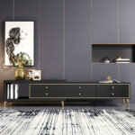 3M Sapphire Extendable TV Stand - Black