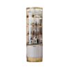 Odessa Elegant Corner Display Cabinet - White - Image 4
