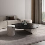 1M Tempur Solid Marble Stone Coffee Table