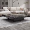 1.2M Timeless Solid Marble Stone Coffee Table - Image 5