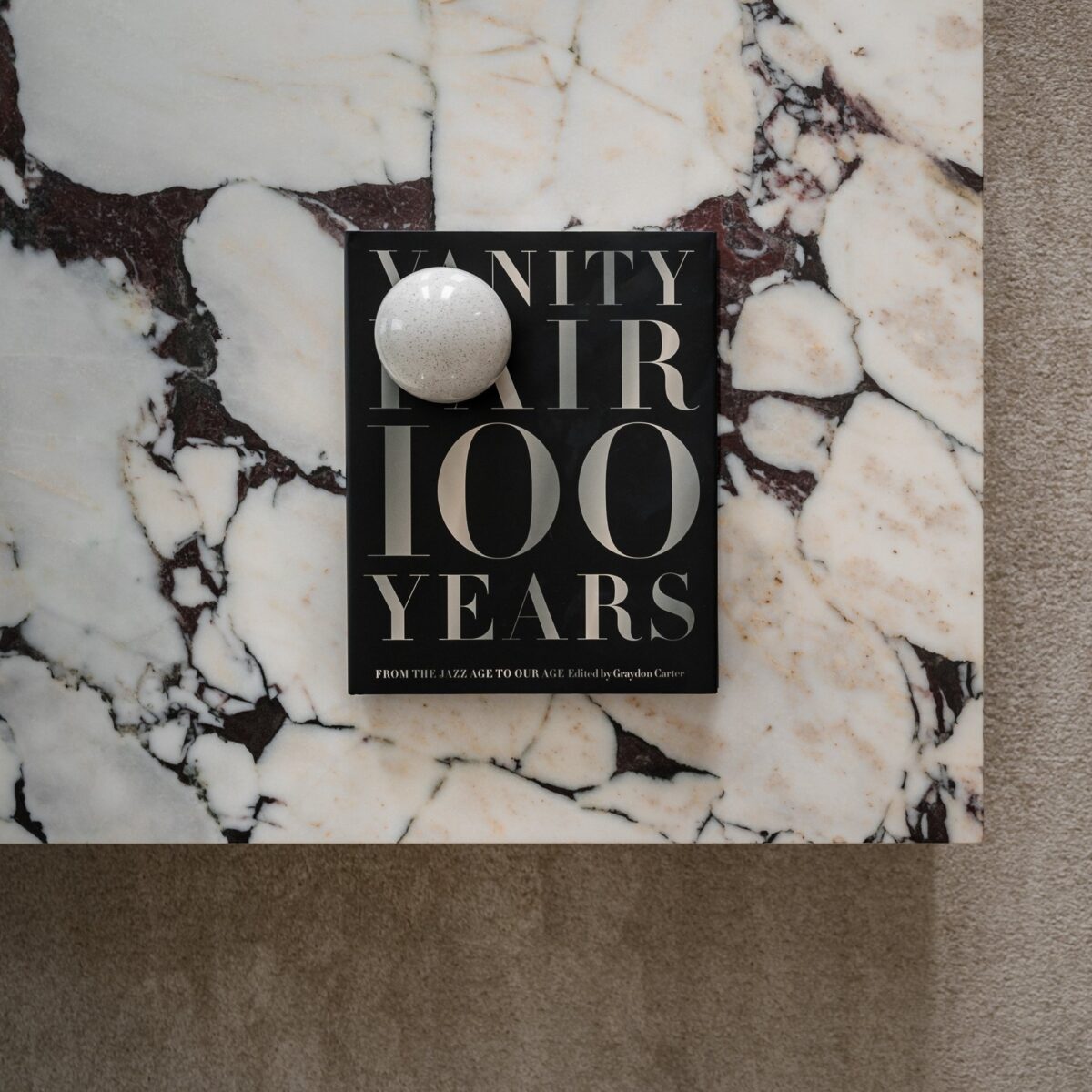 1M Classic Solid Marble Coffee Table - Image 5