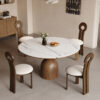 1.3M RUKA Extendable Sintered Stone Top Dining Table - Image 2