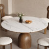 1.3M RUKA Extendable Sintered Stone Top Dining Table - Image 3