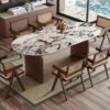 1.8M Nara Sintered Stone Top Dining Table - Image 5