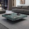 1.2M Timeless Solid Marble Stone Coffee Table - Image 6