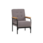 DZIRE Grey One Seater Sofa